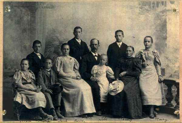 Remigius Bärlocher-Messmer und Familie